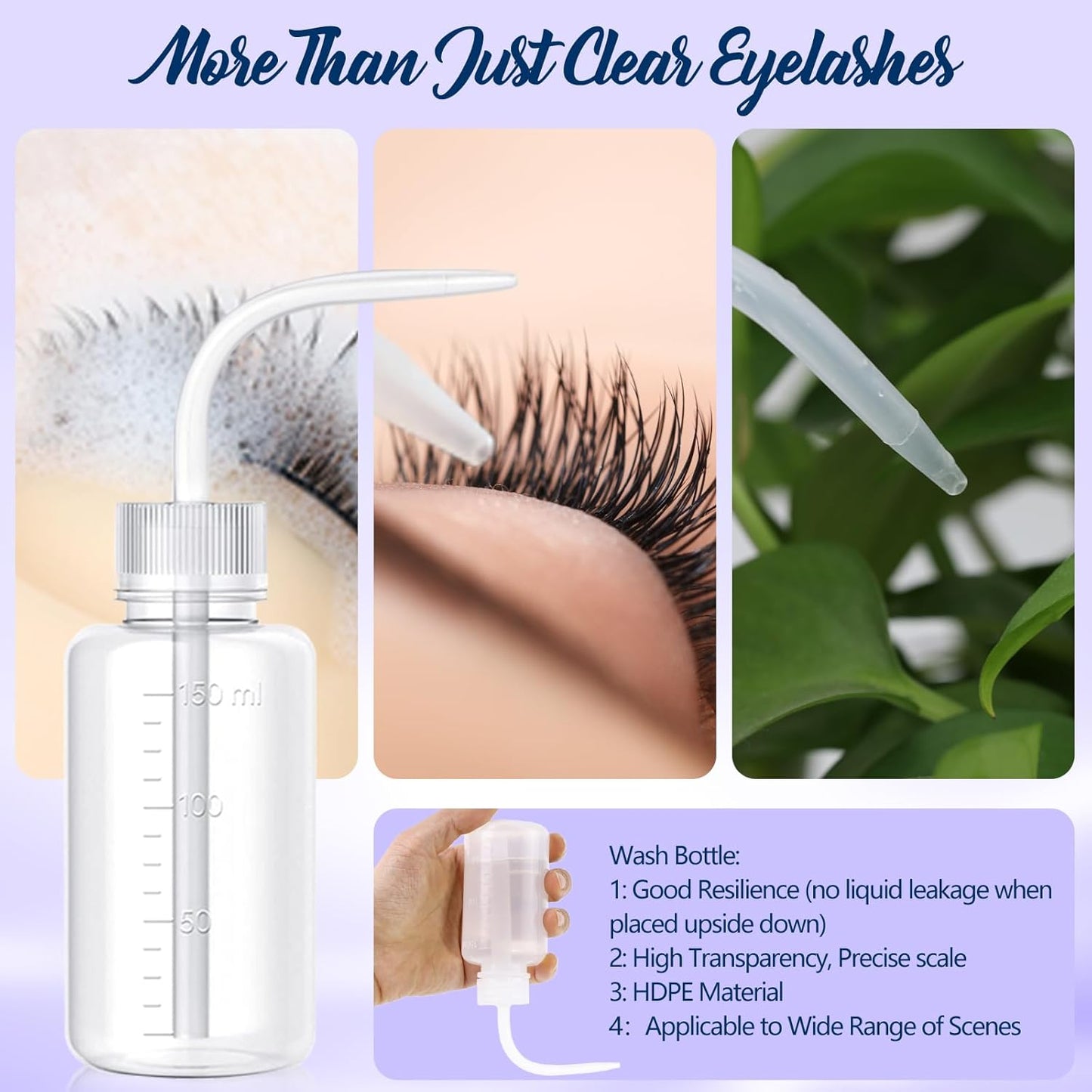 Lash Shampoo Kit with Rechargeable Lash Fan Dryer, Eyelash Extension Cleanser Foam Cleaning Kit for Wash Eyelash Extensions, with Bottle & Brush Oil Free (60Ml 2.02 Fl Oz)