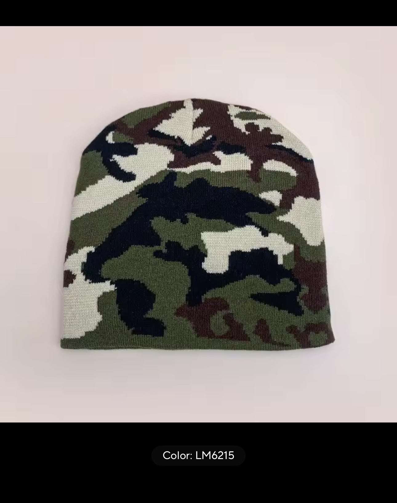 Camouflage Retro Fashion Beanies