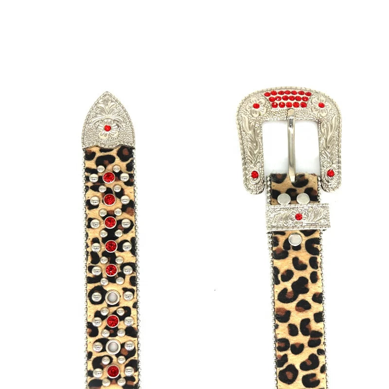 Studded Elastic Waist Accessories Men's Women's Fashionable Designer Luxury Pants High Quality Rhinestone Diamond Alloy Bb Belts