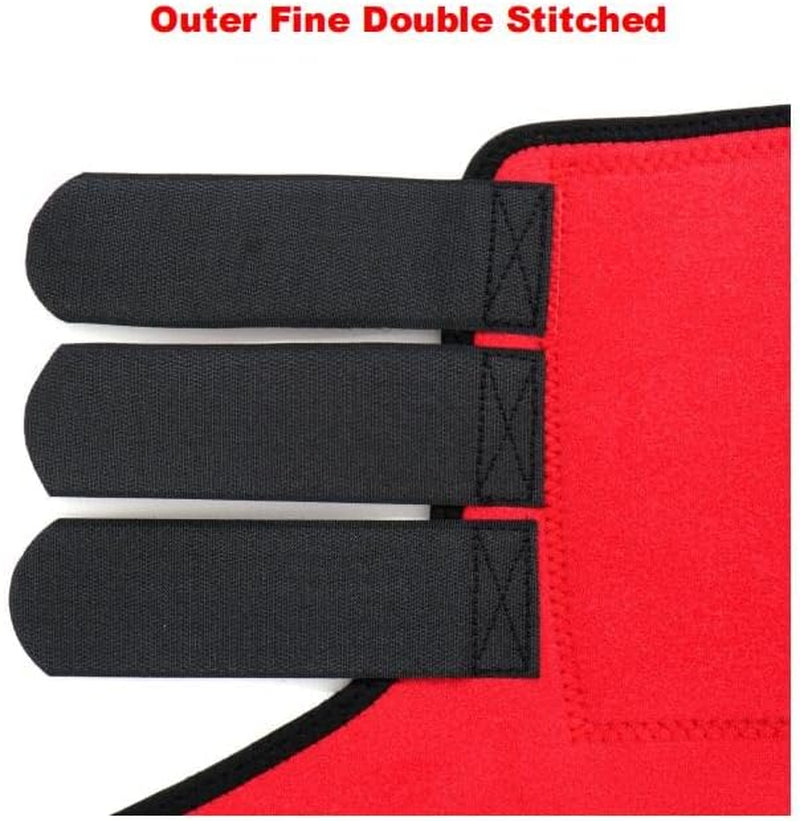 Horse Splint Boots for Horse, Horse Brushing Boots Neoprene Travel Boots Leg Protection Wrap Black - Set of 4 Leg Wraps Safe Direct Contact Treats Sprains Bites Non Slip Horse Splint Boots