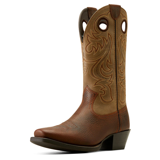 10050992 -  Men'S Sport Square Toe Cowboy Boot