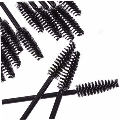 12Pcs Nylon Eyelash Brush Applicator Kit Mini Makeup Tool for Eyelash Extensions and Eyebrow Grooming Lightweight and Portable for Home Salon Use